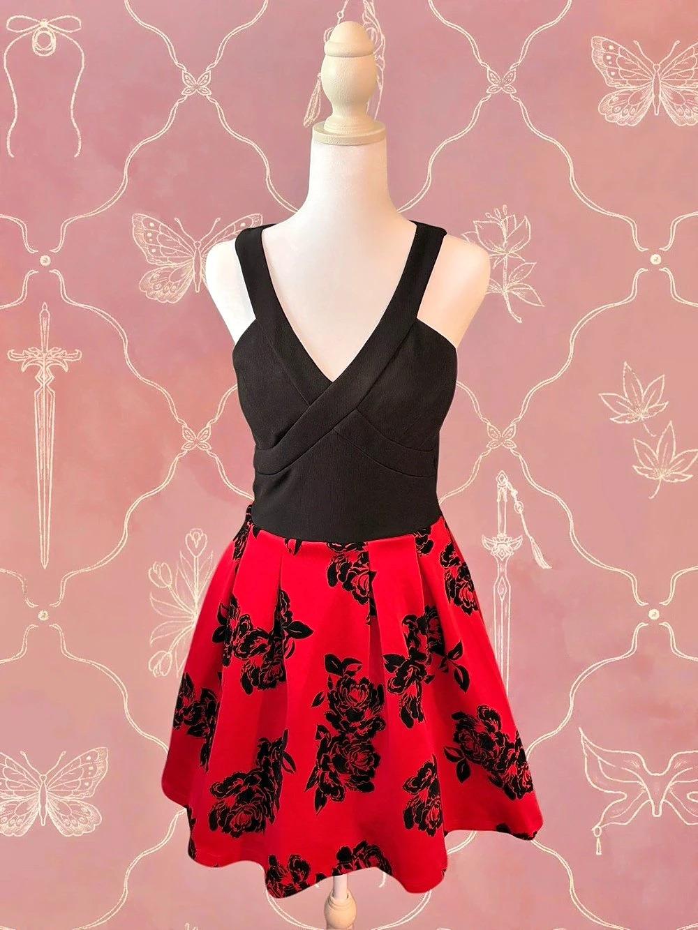 Floral Mini Dress